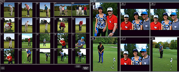 photographe tournoi golf impression photo